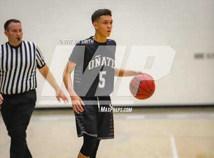 Thumbnail 2 in Onate vs. Espanola Valley (Jalene Berger Allstate Holiday Hoops Classic) photogallery.
