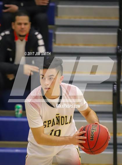Thumbnail 1 in Onate vs. Espanola Valley (Jalene Berger Allstate Holiday Hoops Classic) photogallery.