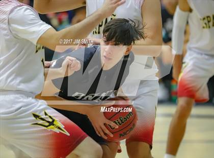 Thumbnail 3 in Onate vs. Espanola Valley (Jalene Berger Allstate Holiday Hoops Classic) photogallery.