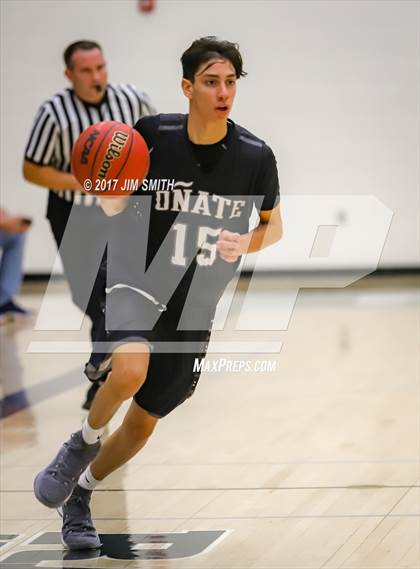 Thumbnail 1 in Onate vs. Espanola Valley (Jalene Berger Allstate Holiday Hoops Classic) photogallery.