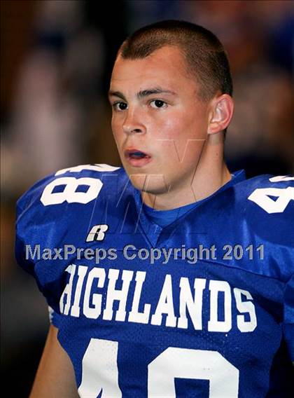 Thumbnail 2 in Highlands vs. Dixie Heights (KHSAA Class 5A Commonwealth Gridiron Bowl) photogallery.