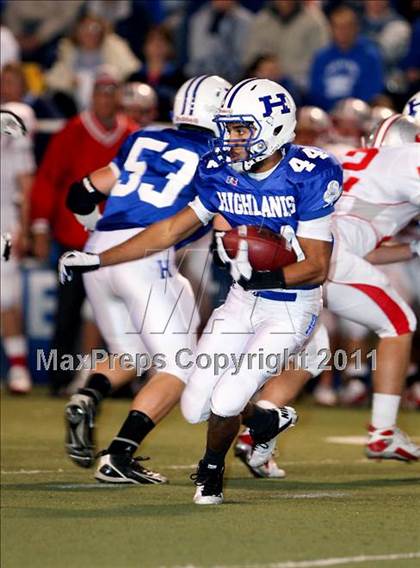 Thumbnail 3 in Highlands vs. Dixie Heights (KHSAA Class 5A Commonwealth Gridiron Bowl) photogallery.