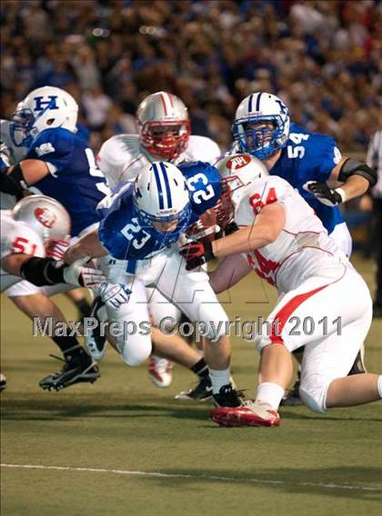 Thumbnail 2 in Highlands vs. Dixie Heights (KHSAA Class 5A Commonwealth Gridiron Bowl) photogallery.