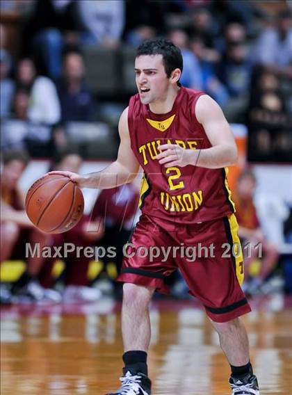 Thumbnail 1 in Tulare Union vs. Clovis North (CIF CS D2 Final) photogallery.