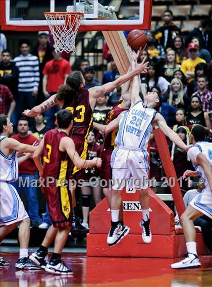Thumbnail 1 in Tulare Union vs. Clovis North (CIF CS D2 Final) photogallery.