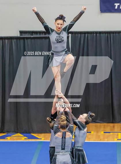 Thumbnail 2 in Bethlehem Christian Academy (GIAA Competition Cheer Championship) photogallery.
