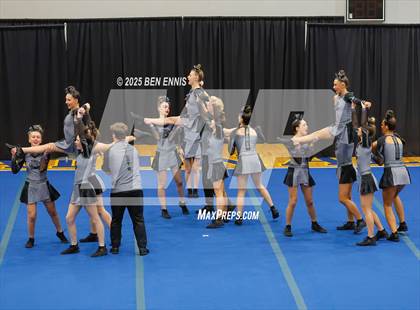 Thumbnail 3 in Bethlehem Christian Academy (GIAA Competition Cheer Championship) photogallery.