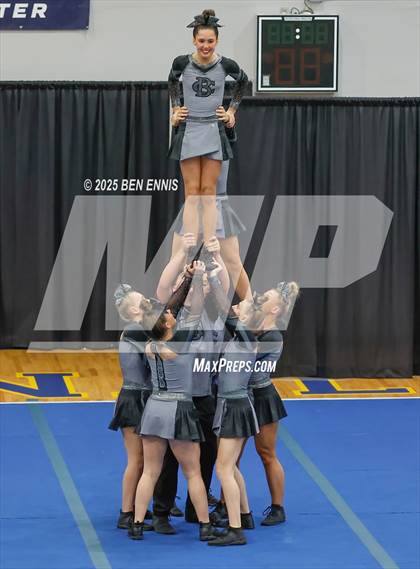 Thumbnail 2 in Bethlehem Christian Academy (GIAA Competition Cheer Championship) photogallery.
