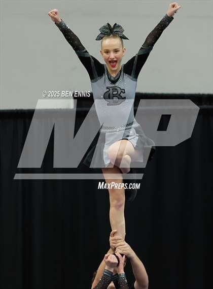 Thumbnail 2 in Bethlehem Christian Academy (GIAA Competition Cheer Championship) photogallery.