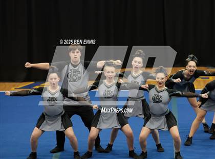 Thumbnail 2 in Bethlehem Christian Academy (GIAA Competition Cheer Championship) photogallery.