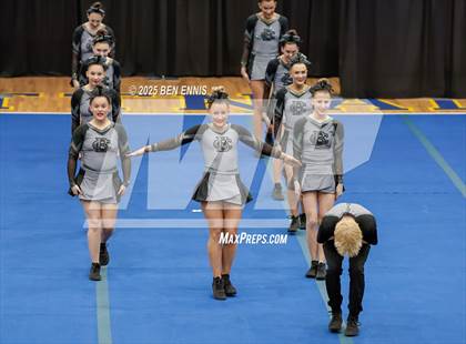 Thumbnail 3 in Bethlehem Christian Academy (GIAA Competition Cheer Championship) photogallery.