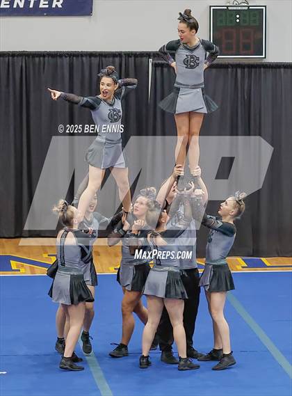 Thumbnail 3 in Bethlehem Christian Academy (GIAA Competition Cheer Championship) photogallery.