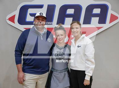 Thumbnail 3 in Bethlehem Christian Academy (GIAA Competition Cheer Championship) photogallery.