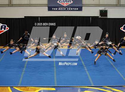 Thumbnail 3 in Bethlehem Christian Academy (GIAA Competition Cheer Championship) photogallery.