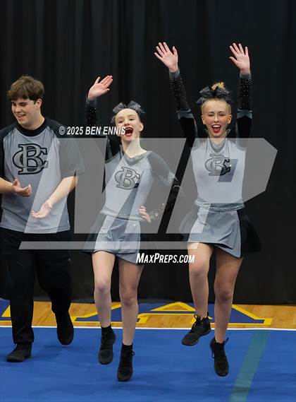 Thumbnail 3 in Bethlehem Christian Academy (GIAA Competition Cheer Championship) photogallery.