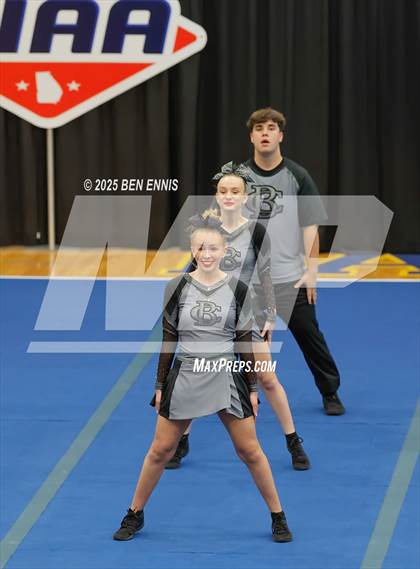 Thumbnail 3 in Bethlehem Christian Academy (GIAA Competition Cheer Championship) photogallery.