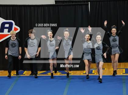 Thumbnail 2 in Bethlehem Christian Academy (GIAA Competition Cheer Championship) photogallery.