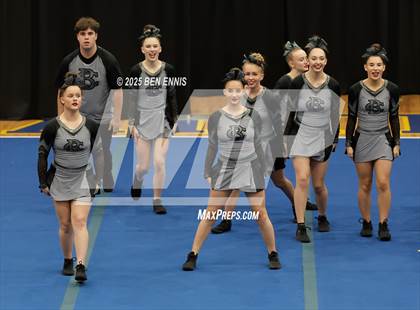 Thumbnail 1 in Bethlehem Christian Academy (GIAA Competition Cheer Championship) photogallery.