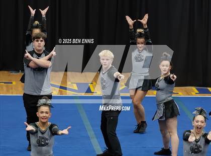 Thumbnail 1 in Bethlehem Christian Academy (GIAA Competition Cheer Championship) photogallery.