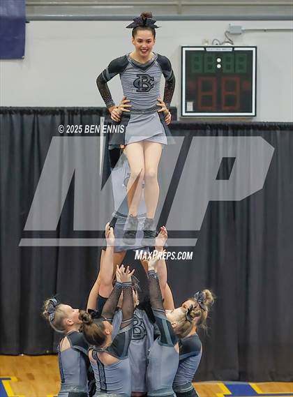 Thumbnail 1 in Bethlehem Christian Academy (GIAA Competition Cheer Championship) photogallery.