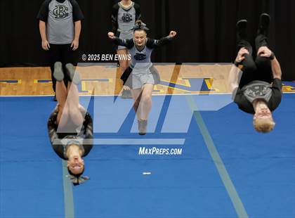 Thumbnail 2 in Bethlehem Christian Academy (GIAA Competition Cheer Championship) photogallery.