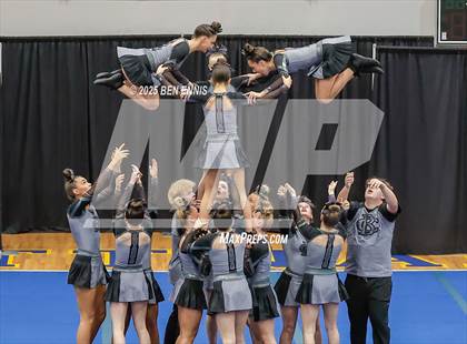 Thumbnail 1 in Bethlehem Christian Academy (GIAA Competition Cheer Championship) photogallery.