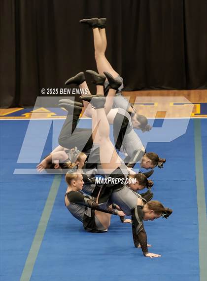 Thumbnail 1 in Bethlehem Christian Academy (GIAA Competition Cheer Championship) photogallery.