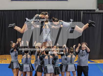 Thumbnail 2 in Bethlehem Christian Academy (GIAA Competition Cheer Championship) photogallery.