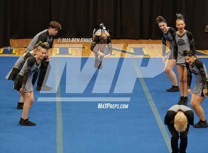 Thumbnail 3 in Bethlehem Christian Academy (GIAA Competition Cheer Championship) photogallery.