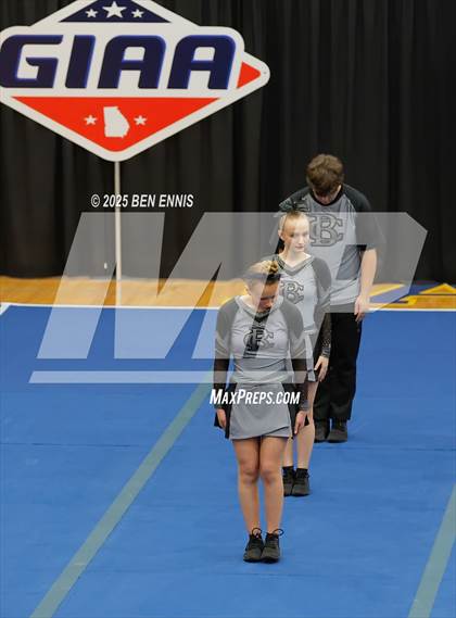 Thumbnail 2 in Bethlehem Christian Academy (GIAA Competition Cheer Championship) photogallery.