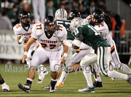 Thumbnail 2 in Pittsburg @ De La Salle (CIF NCS D1 Playoffs) photogallery.