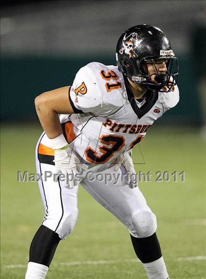 Thumbnail 1 in Pittsburg @ De La Salle (CIF NCS D1 Playoffs) photogallery.