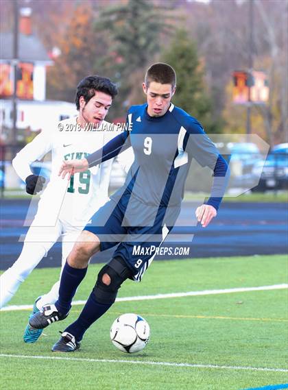 Thumbnail 3 in Finney vs. Mount Academy (NYSPHSAA Class D Semifinal) photogallery.