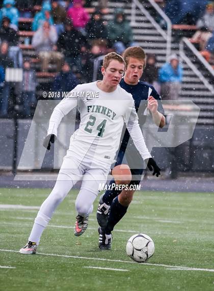 Thumbnail 2 in Finney vs. Mount Academy (NYSPHSAA Class D Semifinal) photogallery.