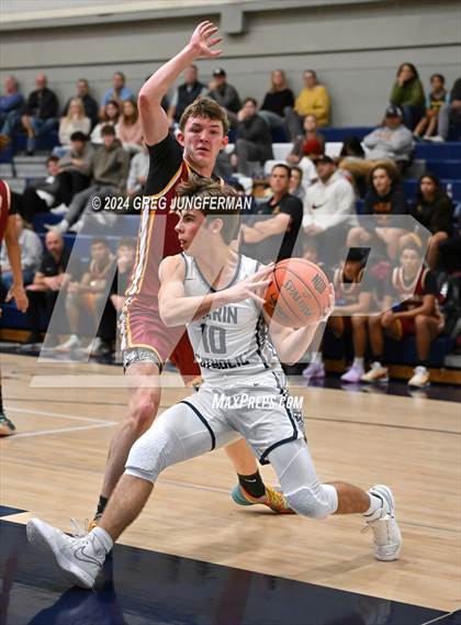 Thumbnail 1 in Cardinal Newman @ Marin Catholic (Foundation Game) photogallery.