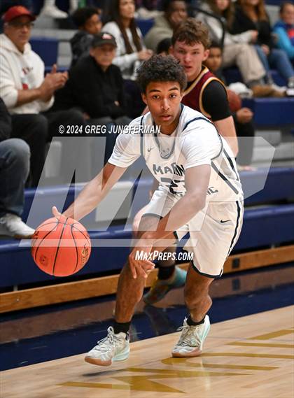Thumbnail 2 in Cardinal Newman @ Marin Catholic (Foundation Game) photogallery.