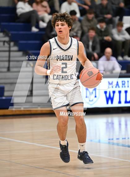 Thumbnail 1 in Cardinal Newman @ Marin Catholic (Foundation Game) photogallery.