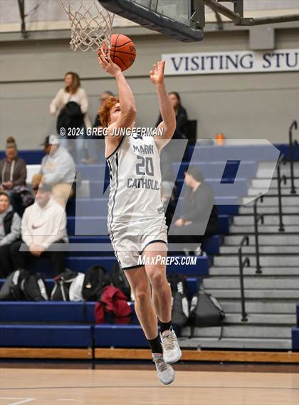 Thumbnail 1 in Cardinal Newman @ Marin Catholic (Foundation Game) photogallery.