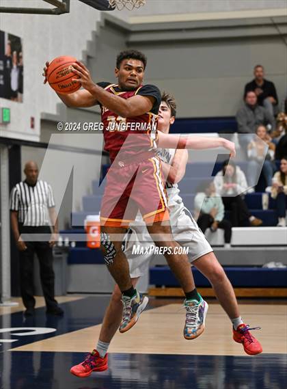 Thumbnail 2 in Cardinal Newman @ Marin Catholic (Foundation Game) photogallery.