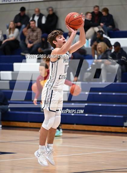 Thumbnail 3 in Cardinal Newman @ Marin Catholic (Foundation Game) photogallery.