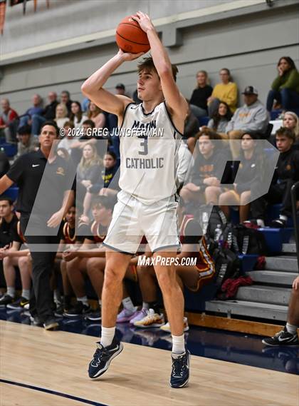Thumbnail 3 in Cardinal Newman @ Marin Catholic (Foundation Game) photogallery.