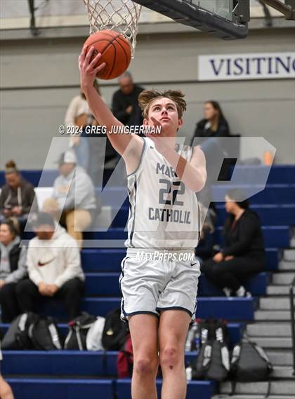 Thumbnail 2 in Cardinal Newman @ Marin Catholic (Foundation Game) photogallery.