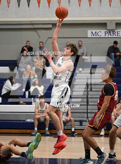 Thumbnail 1 in Cardinal Newman @ Marin Catholic (Foundation Game) photogallery.
