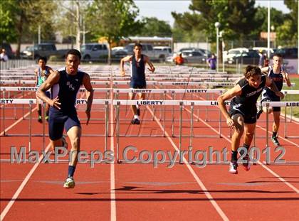 Thumbnail 3 in Titan Top 9 Invitational (Boys Hurdles) photogallery.