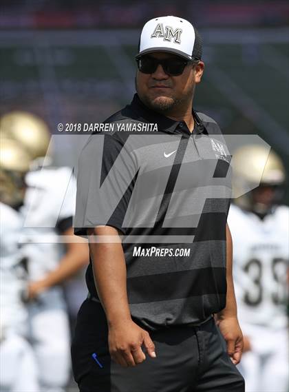 Thumbnail 2 in Archbishop Mitty vs. Oakdale (Honor Bowl) photogallery.
