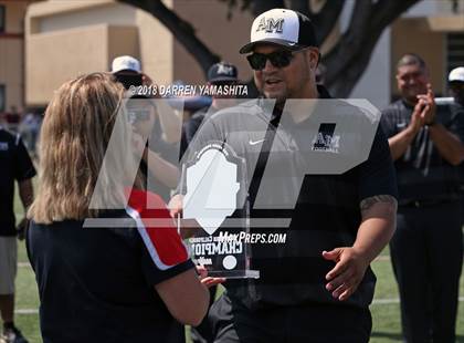 Thumbnail 3 in Archbishop Mitty vs. Oakdale (Honor Bowl) photogallery.
