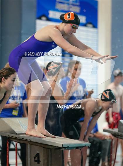 Thumbnail 2 in NCHSAA 3A State Swimming Championship photogallery.