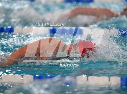 Thumbnail 1 in NCHSAA 3A State Swimming Championship photogallery.