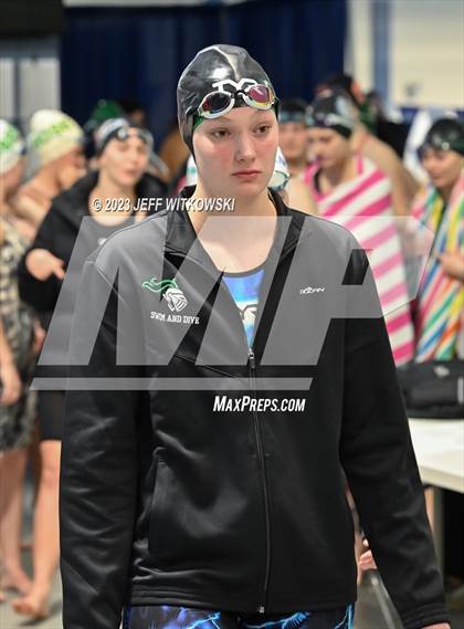 Thumbnail 3 in NCHSAA 3A State Swimming Championship photogallery.