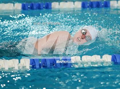 Thumbnail 2 in NCHSAA 3A State Swimming Championship photogallery.